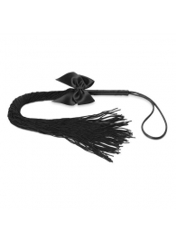 Чёрная плётка Lilly Whip Bijoux - Bijoux Indiscrets - купить с доставкой #SOTBIT_REGIONS_UF_V_REGION_NAME#