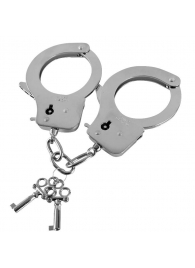 Наручники из листового металла с ключами Metal Handcuffs - Blush Novelties - купить с доставкой #SOTBIT_REGIONS_UF_V_REGION_NAME#