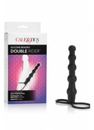 Насадка на пенис для двойного проникновения Silicone Beaded Double Rider - 14 см. - California Exotic Novelties - #SOTBIT_REGIONS_UF_V_REGION_NAME# купить с доставкой