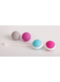 Набор для вумбилдинга: силиконовая оболочка и 4 шарика разного веса. - White Label