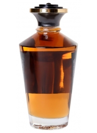 Массажное интимное масло с ароматом карамели - 100 мл. - Shunga - купить с доставкой в Москве