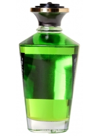 Массажное интимное масло с ароматом зелёного чая - 100 мл. - Shunga - купить с доставкой в Москве