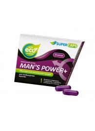 Капсулы для мужчин Man s Power+ с гранулированным семенем - 10 капсул (0,35 гр.) - Biological Technology Co. - купить с доставкой в Москве