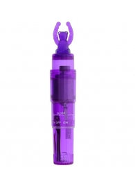 Фиолетовый клиторальный стимулятор-ракета с мишкой GOOD VIBES BEAR VIBRATOR - Dream Toys