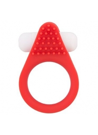 Красное эрекционное кольцо LIT-UP SILICONE STIMU RING 1 RED - Dream Toys - в Москве купить с доставкой