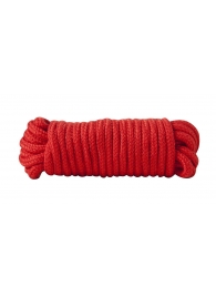 Красная хлопковая верёвка Bondage Rope 16 Feet - 5 м. - Blush Novelties - купить с доставкой #SOTBIT_REGIONS_UF_V_REGION_NAME#