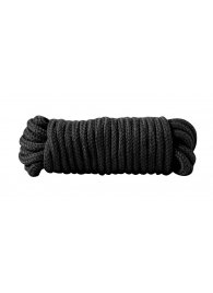 Чёрная хлопковая верёвка Bondage Rope 16 Feet - 5 м. - Blush Novelties - купить с доставкой #SOTBIT_REGIONS_UF_V_REGION_NAME#