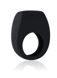 Чёрное эрекционное кольцо Tor 2 с вибрацией - Lelo - в Москве купить с доставкой