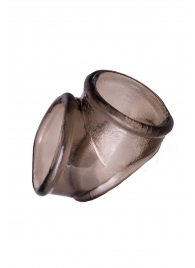 Дымчатое эрекционное кольцо с фиксацией мошонки - ToyFa - в Москве купить с доставкой