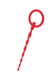 Красный уретральный плаг с кольцом - ToyFa - купить с доставкой #SOTBIT_REGIONS_UF_V_REGION_NAME#