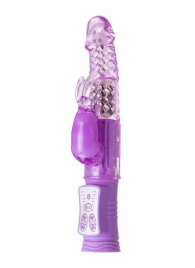 Фиолетовый вибратор High-Tech fantasy - 22,5 см. - A-toys