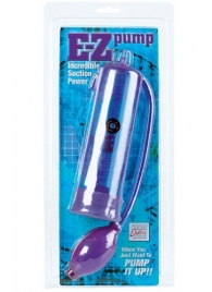 Фиолетовая вакуумная помпа E-Z Pump - California Exotic Novelties - #SOTBIT_REGIONS_UF_V_REGION_NAME# купить с доставкой
