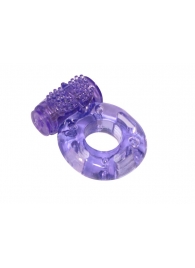 Фиолетовое эрекционное кольцо с вибрацией Rings Axle-pin - Lola Games - в Москве купить с доставкой