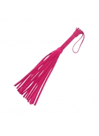 Розовая мини-плеть «Королевский велюр» - 40 см. - Sitabella - купить с доставкой #SOTBIT_REGIONS_UF_V_REGION_NAME#