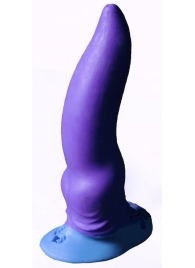 Фиолетовый фаллоимитатор  Зорг mini  - 17 см. - Erasexa - купить с доставкой в Москве