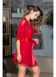 Халат из сетки Lady in red - Mia&Mia купить с доставкой