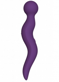 Фиолетовый жезловый вибромассажёр Cassi - 21 см. - Le Frivole