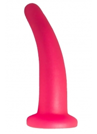 Розовый изогнутый стимулятор простаты из геля - 12,5 см. - LOVETOY (А-Полимер) - в Москве купить с доставкой