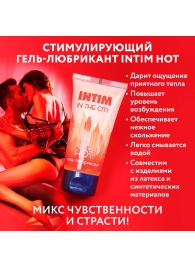 Стимулирующий гель-лубрикант Intim Hot - 60 гр. - Биоритм - купить с доставкой в Москве