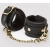 Черные наручники Bound to You Faux Leather Wrist Cuffs - Fifty Shades of Grey - купить с доставкой в Москве