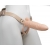 Телесный фаллопротез MEN STYLE с анальным стимулятором - 17,5 см. - LOVETOY (А-Полимер) - купить с доставкой в Москве