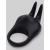 Черное эрекционное виброкольцо Sensation Rechargeable Vibrating Rabbit Love Ring - Fifty Shades of Grey - в Москве купить с доставкой