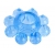 Голубая гелевая насадка-цветок - Toyfa Basic - в Москве купить с доставкой