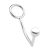 Кольцо на пенис с анальным стимулятором Stainless Steel Anal Hook   Cock Ring - BlueLine - в Москве купить с доставкой