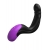 Черно-фиолетовый вибромассажёр простаты Hyper-Pulse P-Spot Massager - Pipedream - в Москве купить с доставкой
