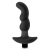 Черный вибромассажер простаты Prostate Massager 03 - 15,2 см. - Blush Novelties - в Москве купить с доставкой