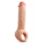 Телесная насадка-удлинитель Thrive 8.75 Inch Realistic Penis Extender Sleeve - 22,2 см. - Blush Novelties - в Москве купить с доставкой