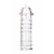 Прозрачная насадка на пенис TOYFA A-Toys с ребрами и точками - 15,3 см. - A-toys - #SOTBIT_REGIONS_UF_V_REGION_NAME# купить с доставкой