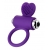 Фиолетовое виброкольцо с ресничками JOS PERY - JOS - в Москве купить с доставкой