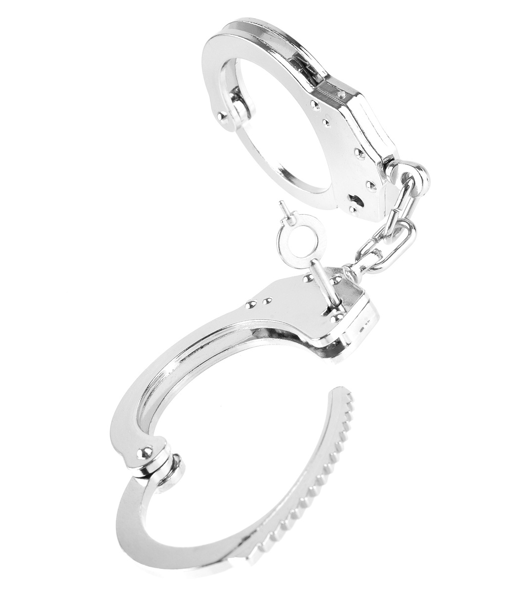 Наручники металлические Pipedream Furry Cuffs с мехом, черные PD3804-23/380423 - PipeDream - Наручники - Купить