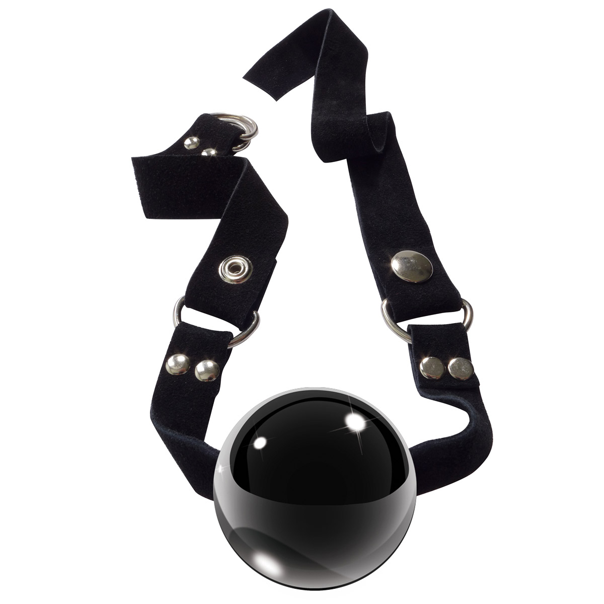 Кляп с отверстиями Pipedream Fetish Fantasy Series Breathable Ball Gag, черный 2172-00 PD - PipeDream - Кляпы шары - Купить