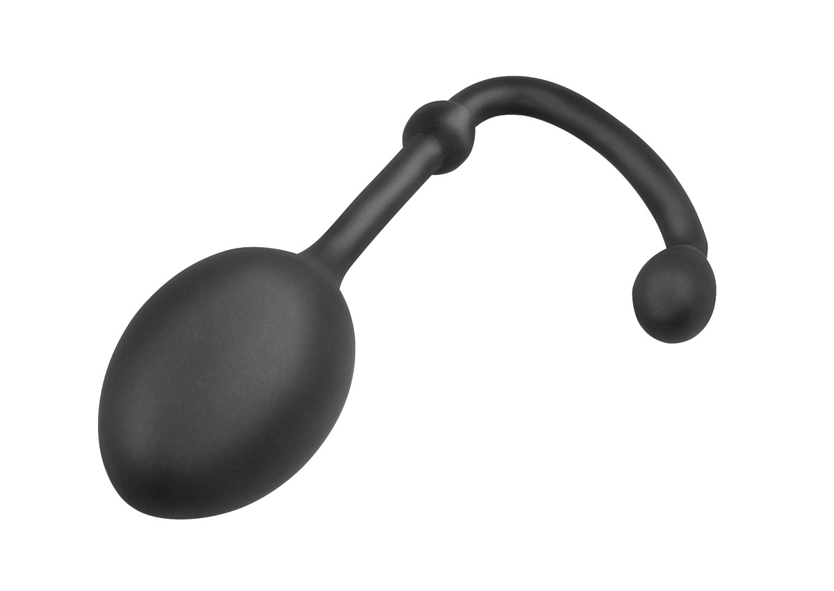Анальный вибростимулятор с гибким хребтом Pipedream Anal Fantasy Flexa-Pleaser Power Beads, черный 4654-23 PD - PipeDream - Анальные ёлочки - Купить