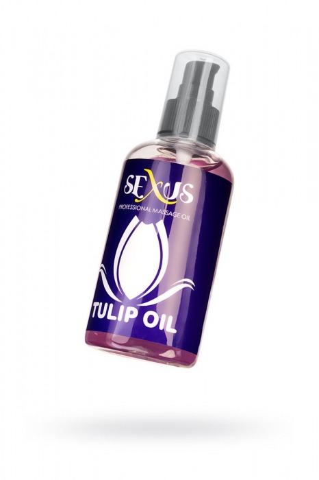 Массажное масло с ароматом тюльпанов Tulip Oil - 200 мл. - Sexus - купить с доставкой в Москве