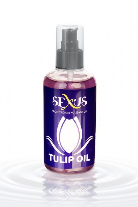 Массажное масло с ароматом тюльпанов Tulip Oil - 200 мл. - Sexus - купить с доставкой в Москве