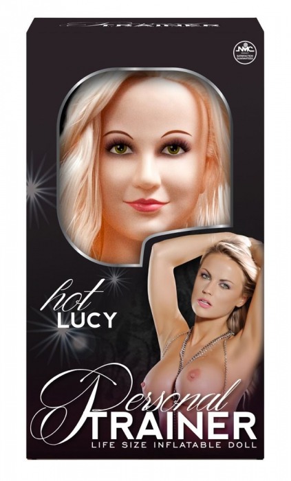Надувная кукла с вибрацией и 2 любовными отверстиями Hot Lucy Lifesize Love Doll - NMC - в Москве купить с доставкой