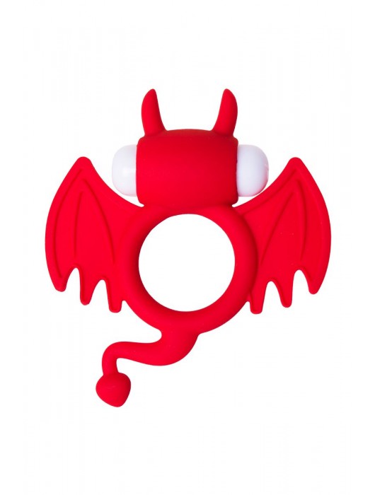 Красное эрекционное кольцо на пенис JOS COCKY DEVIL - JOS - в Москве купить с доставкой