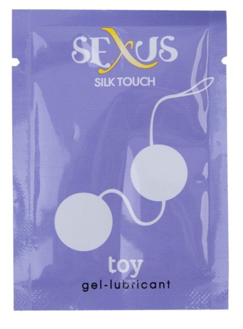 Набор из 50 пробников увлажняющей гель-смазки для секс-игрушек Silk Touch Toy по 6 мл. каждый - Sexus - купить с доставкой в Москве