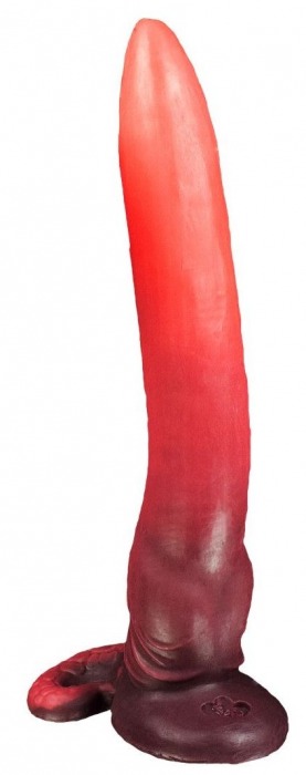 Красный фаллоимитатор  Зорг Лонг  - 42 см. - Erasexa - купить с доставкой в Москве