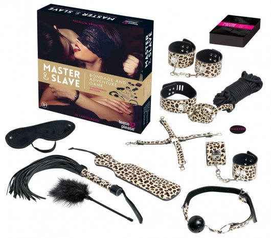 Эротическая игра Master   Slave с аксессуарами - Tease&Please - купить с доставкой в Москве