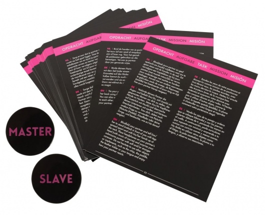 Эротическая игра Master   Slave с аксессуарами - Tease&Please - купить с доставкой в Москве