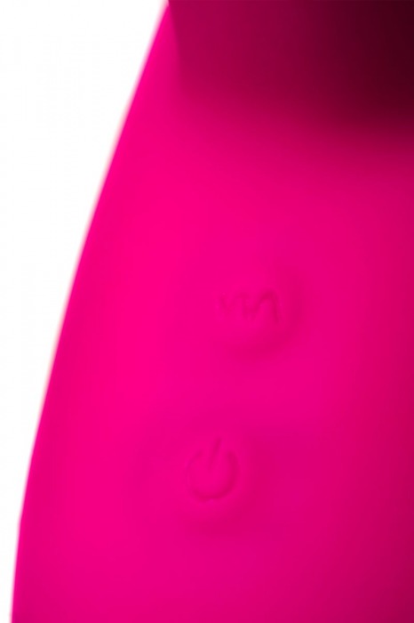 Розовый вибратор с клиторальным стимулятором L EROINA - 17 см. - ToyFa