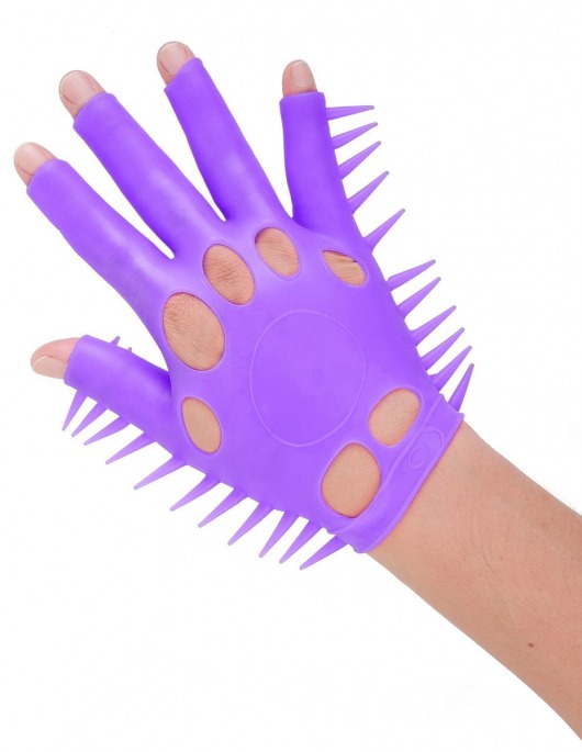 Фиолетовая перчатка для мастурбации Luv Glove - Pipedream - в Москве купить с доставкой