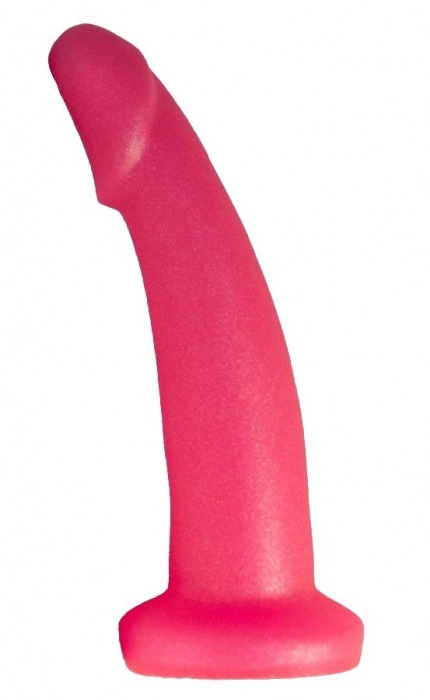 Розовый плаг-массажёр для простаты - 13,5 см. - LOVETOY (А-Полимер) - в Москве купить с доставкой