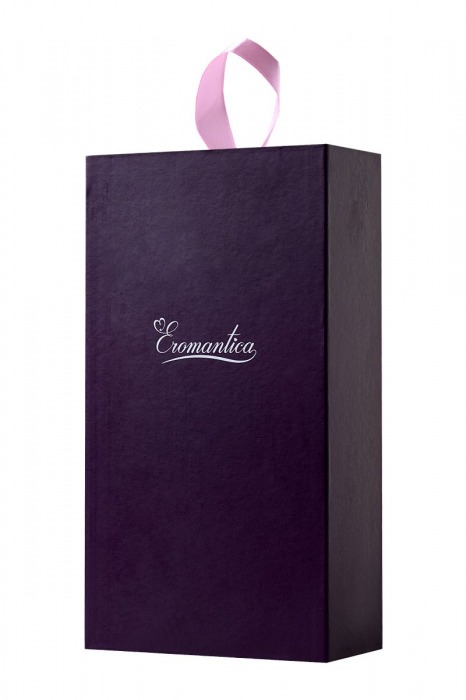 Фиолетовый стимулятор эрогенных зон Eromantica BUNNY - 21,5 см. - Eromantica