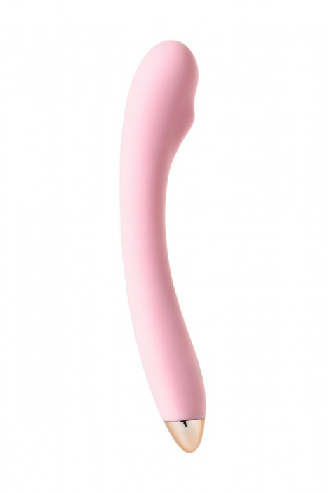 Розовый вибромассажер Eromantica Kristen - 22,5 см. - Eromantica