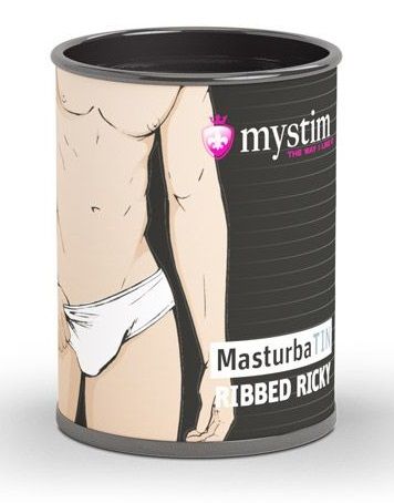 Компактный мастурбатор MasturbaTIN Ribbed Ricky - MyStim - в Москве купить с доставкой